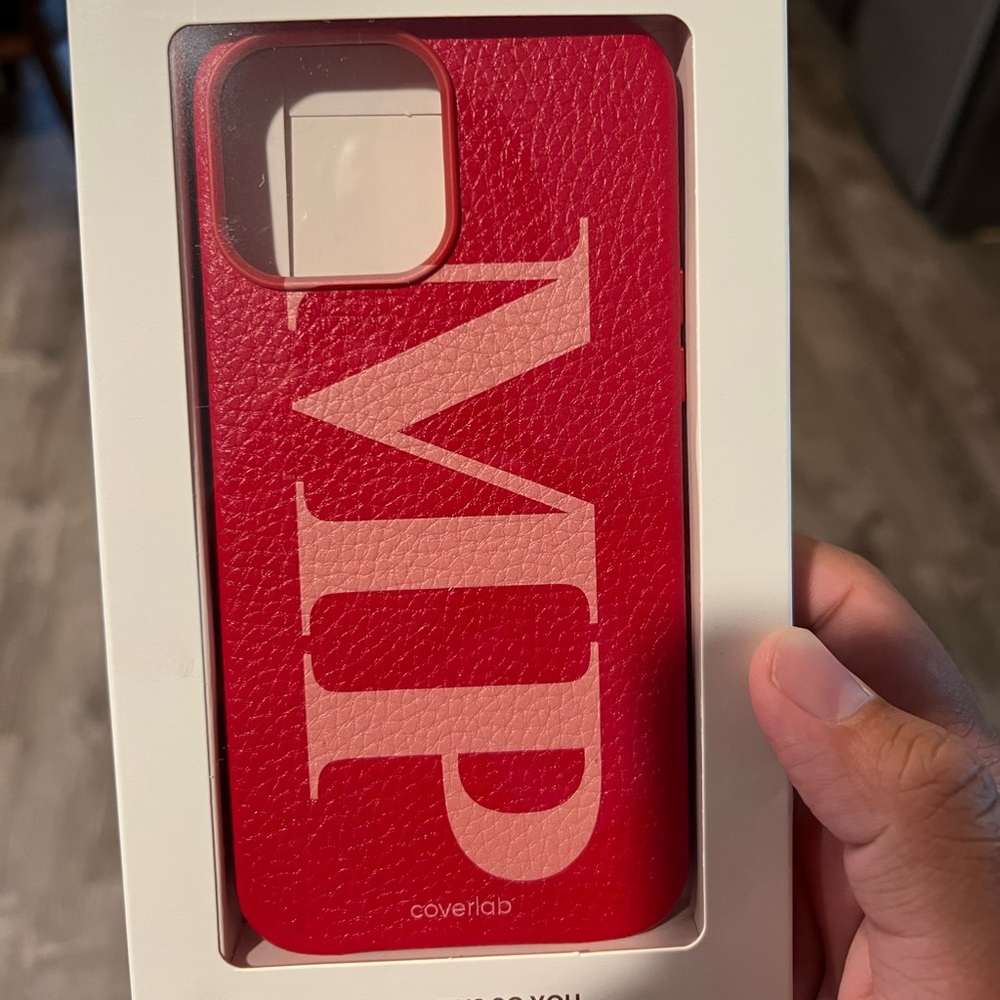 COVERLAB monogrammed iPhone 13 Pro Max case